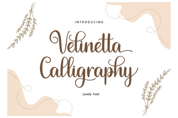 Download Velinetta Calligraphy - Premium Bundle