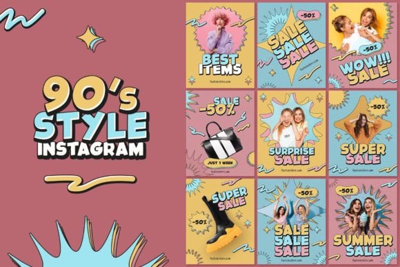 Download 90s Style Instagram Posts - Instagram Collection